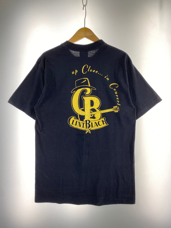 【中古品】【メンズ】 GIANT ジャイアント 90's CLINT BLACK S/S TEE 90年代 ショートスリーブTシャツ 半袖Tシャツ トップス 146-260527-yn-33-min サイズ：L カラー：ブラック 万代Net店