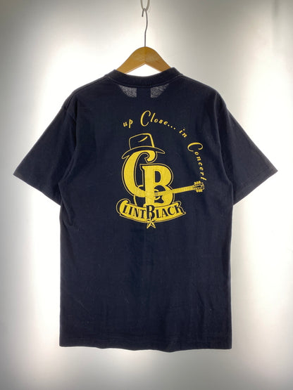 【中古品】【メンズ】 GIANT ジャイアント 90's CLINT BLACK S/S TEE 90年代 ショートスリーブTシャツ 半袖Tシャツ トップス 146-260527-yn-33-min サイズ：L カラー：ブラック 万代Net店