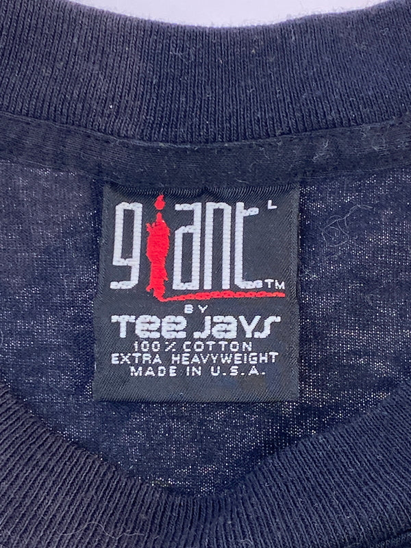 【中古品】【メンズ】 GIANT ジャイアント 90's CLINT BLACK S/S TEE 90年代 ショートスリーブTシャツ 半袖Tシャツ トップス 146-260527-yn-33-min サイズ：L カラー：ブラック 万代Net店