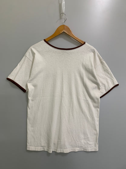 【中古品】【メンズ】 CHAMPION チャンピオン 80S トリコタグ後期 SS TEE Tシャツ トップス 146-260523-zi-17-min サイズ：L カラー：ホワイト 万代Net店