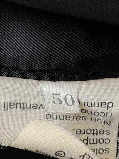 【中古品】【メンズ】 PESCI ペッシ LEATHER VEST レザーベスト イタリア製 トップス 146-260715-yn-19-min サイズ：50 カラー：ブラック 万代Net店