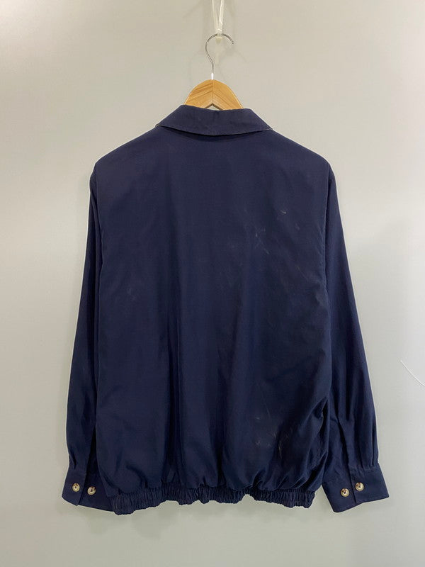 【現状渡し品】【メンズ】 POLO RALPH LAUREN ポロ・ラルフローレン LS COTTON JACKET コットンジャケット スイングトップ アウター 146-260605-kt-03-min サイズ：XL カラー：ネイビー 万代Net店