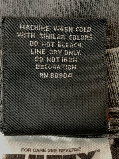 【現状渡し品】【メンズ】 HARLEY-DAVIDSON ハーレーダビッドソン SS PRINT TEE 半袖Tシャツ ショートスリーブ 146-260531-AS-28-min サイズ：XL カラー：ブラック(色あせ) 万代Net店