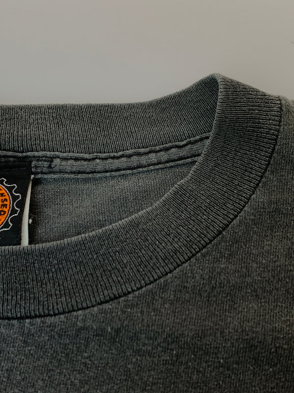 【現状渡し品】【メンズ】 HARLEY-DAVIDSON ハーレーダビッドソン SS PRINT TEE 半袖Tシャツ ショートスリーブ 146-260531-AS-28-min サイズ：XL カラー：ブラック(色あせ) 万代Net店