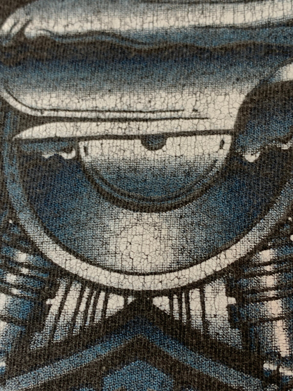 【現状渡し品】【メンズ】 HARLEY-DAVIDSON ハーレーダビッドソン SS PRINT TEE 半袖Tシャツ ショートスリーブ 146-260531-AS-28-min サイズ：XL カラー：ブラック(色あせ) 万代Net店