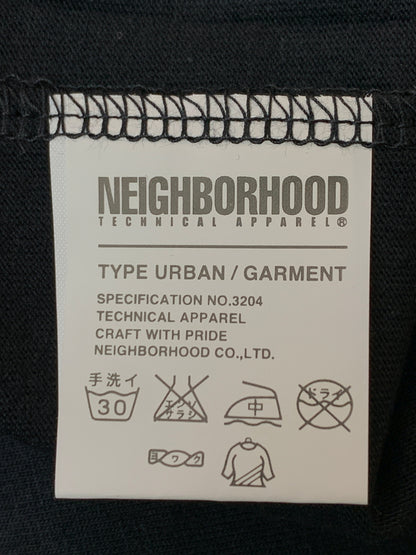 【中古美品】【メンズ】 NEIGHBORHOOD ネイバーフッド ×IZZUE イズ― LOGO TEE 半袖Tシャツ ショートスリーブ 142-260531-AS-35-min サイズ：2 カラー：ブラック 万代Net店