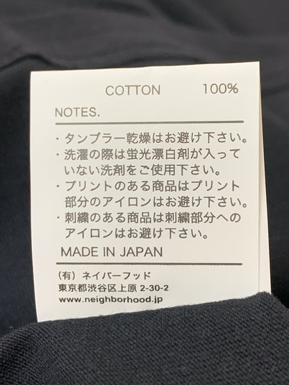 【中古美品】【メンズ】 NEIGHBORHOOD ネイバーフッド ×IZZUE イズ― LOGO TEE 半袖Tシャツ ショートスリーブ 142-260531-AS-35-min サイズ：2 カラー：ブラック 万代Net店