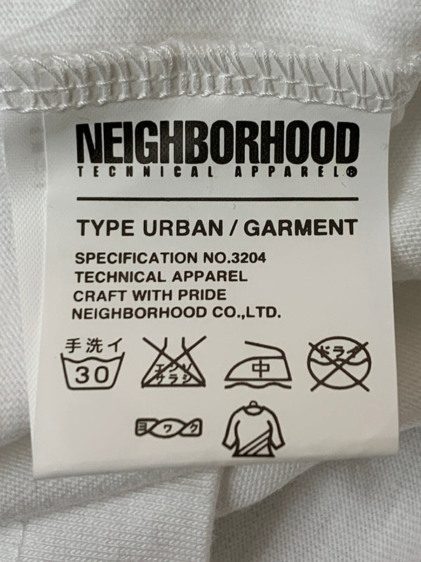 【中古美品】【メンズ】 NEIGHBORHOOD ネイバーフッド ×FRAGMENT フラグメント FUCK YOU TEE 半袖Tシャツ ショートスリーブ 142-260531-AS-34-min サイズ：2 カラー：ホワイト 万代Net店