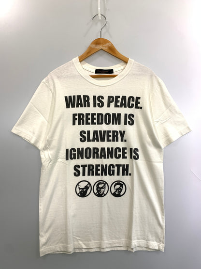 【中古品】【メンズ】 UNDERCOVER アンダーカバー SCAB期 1984 WAR IS PEACE 反戦 TEE トップス Tシャツ 140-260526-jt-23-min サイズ：M カラー：ホワイト 万代Net店