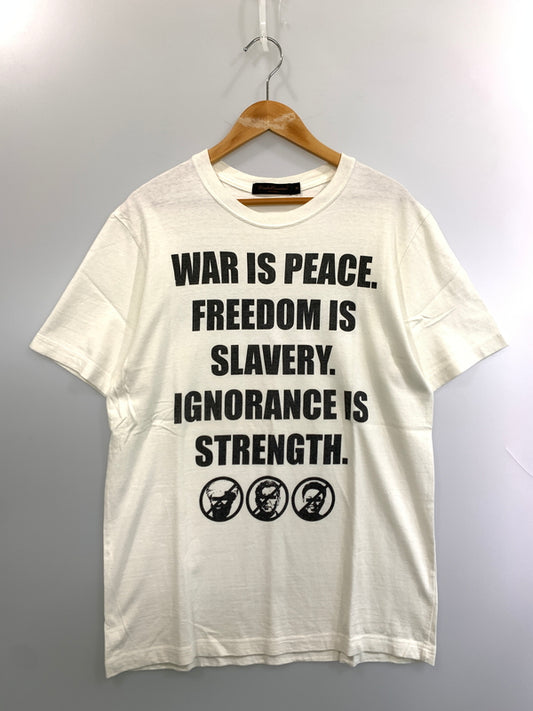 【中古品】【メンズ】 UNDERCOVER アンダーカバー SCAB期 1984 WAR IS PEACE 反戦 TEE トップス Tシャツ 140-260526-jt-23-min サイズ：M カラー：ホワイト 万代Net店
