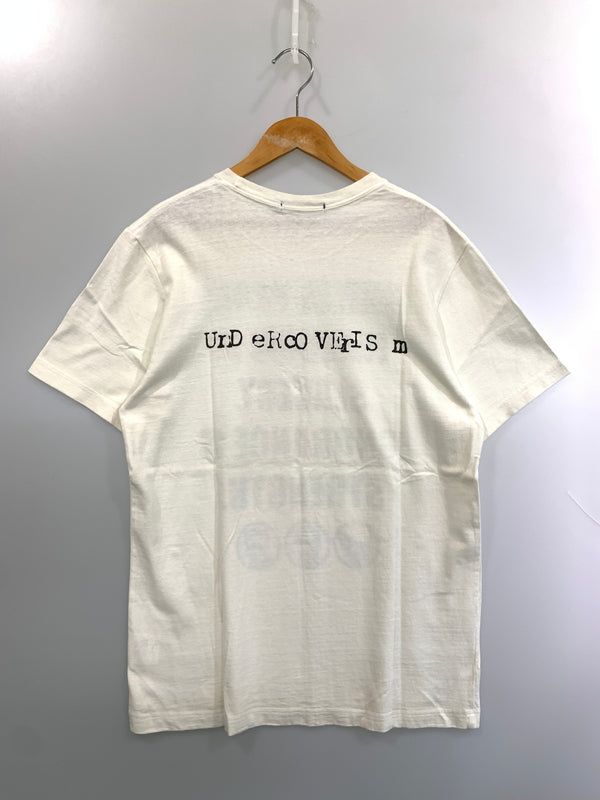 【中古品】【メンズ】 UNDERCOVER アンダーカバー SCAB期 1984 WAR IS PEACE 反戦 TEE トップス Tシャツ 140-260526-jt-23-min サイズ：M カラー：ホワイト 万代Net店