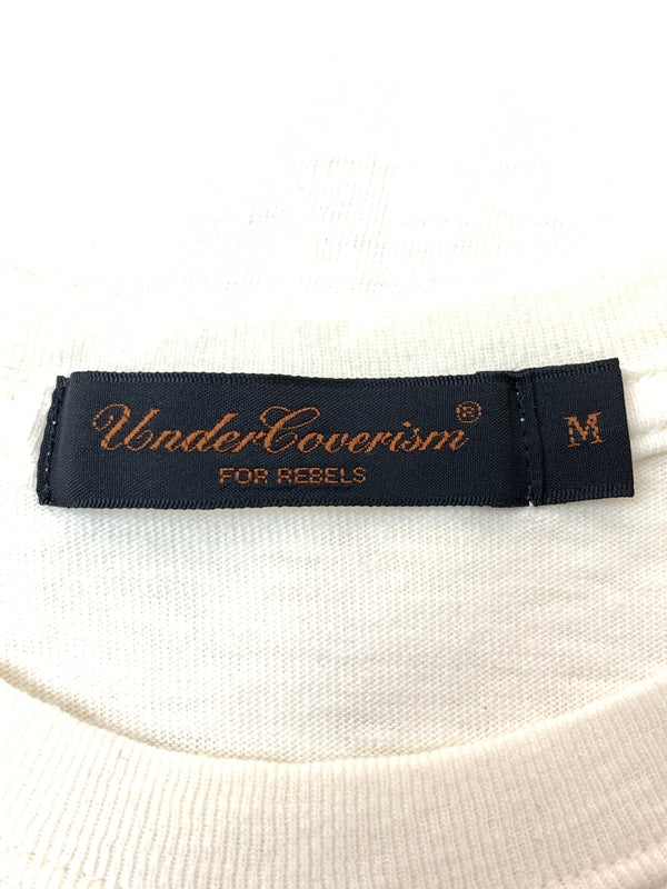 【中古品】【メンズ】 UNDERCOVER アンダーカバー SCAB期 1984 WAR IS PEACE 反戦 TEE トップス Tシャツ 140-260526-jt-23-min サイズ：M カラー：ホワイト 万代Net店