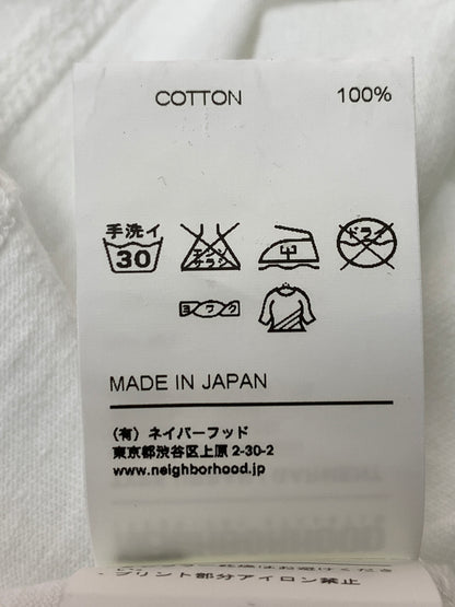 【中古品】【メンズ】 NEIGHBORHOOD ネイバーフッド ×DISNEY ディズニ RAGLAN TEE 七分袖Tシャツ 142-260531-AS-33-min サイズ：M カラー：ホワイト/ブルー 万代Net店