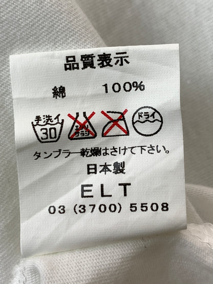 【中古品】【メンズ】 LET IT RIDE レットイットライド ×GOODENOUGH グッドイナフ PRINT TEE 七分袖 142-260531-AS-32-min サイズ：L カラー：ホワイト/ブラック 万代Net店