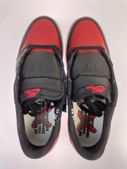 【未使用品】【メンズ】 NIKE ナイキ AIR JORDAN 1 RETRO LOW OG BANNED IW6276-001 エアジョーダン1 レトロ ロー オリジナル バーンド スニーカー 靴 160-260523-kk-02-min カラー：BLACK/BLACK-VARSITY RED 万代Net店
