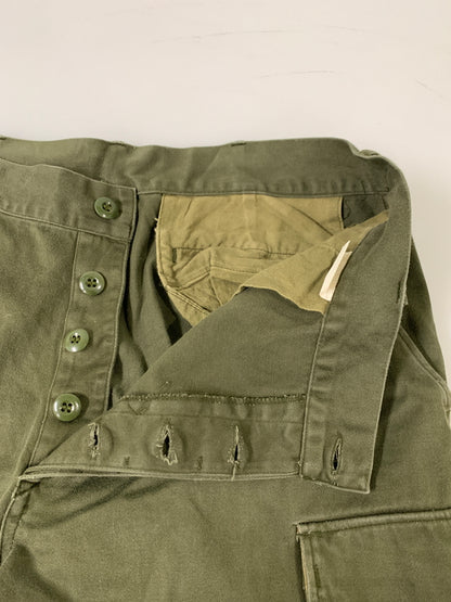 【現状渡し品】【メンズ】 VINTAGE ヴィンテージ K2027 PANTALON M64 CARGO MILITARY PANTS カーゴミリタリーパンツ 157-260523-zi-22-min サイズ：不明 カラー：グリーンカーキ 万代Net店