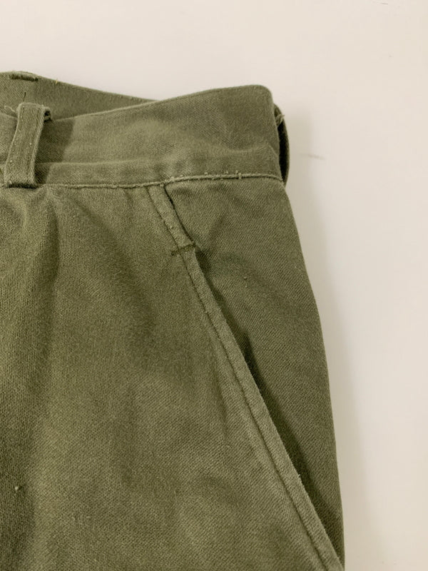 【現状渡し品】【メンズ】 VINTAGE ヴィンテージ K2027 PANTALON M64 CARGO MILITARY PANTS カーゴミリタリーパンツ 157-260523-zi-22-min サイズ：不明 カラー：グリーンカーキ 万代Net店
