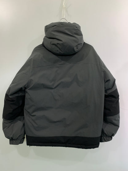 【中古品】【メンズ】 FIRST DOWN ファーストダウン 223-1514 HOODED DOWN JACKET ダウンジャケット アウター 144-260531-AS-23-min サイズ：M カラー：ブラック/グレー 万代Net店