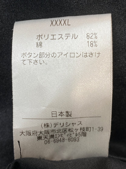 【中古品】【メンズ】 STRIPES FOR CREATIVE ストライプフォークリエイティブ S/S SHIRT ショートスリーブシャツ 半袖シャツ トップス 140-260602-yn-29-min サイズ：XXXXL カラー：ブラック 万代Net店