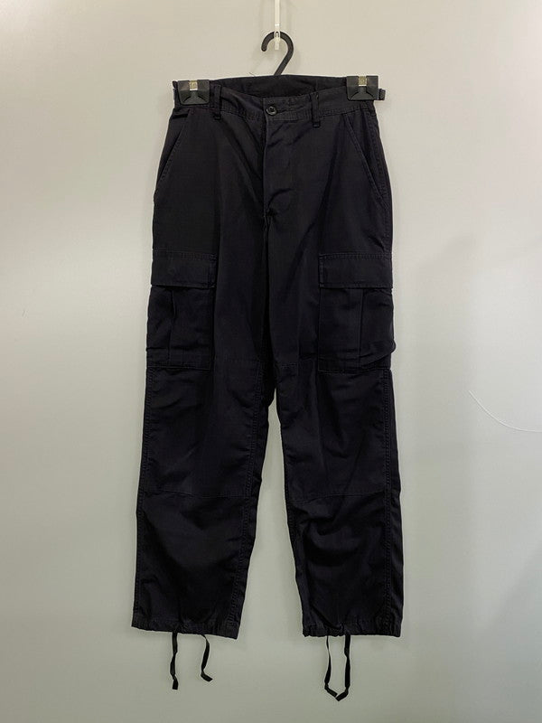 【中古品】【メンズ】 U.S.ARMY ユーエスアーミー BDU PANTS SP0100-97-D-CB10 カーゴパンツ フィールドパンツ 90S 157-260606-kt-09-min サイズ：XS カラー：ブラック 万代Net店