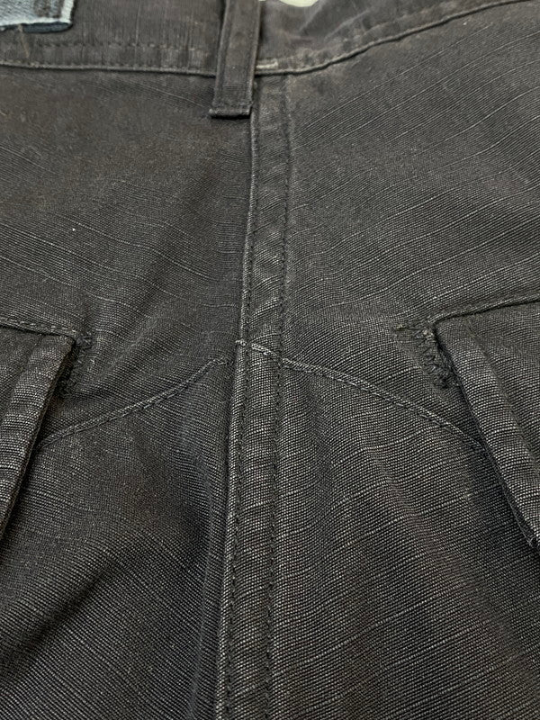 【中古品】【メンズ】 U.S.ARMY ユーエスアーミー BDU PANTS SP0100-97-D-CB10 カーゴパンツ フィールドパンツ 90S 157-260606-kt-09-min サイズ：XS カラー：ブラック 万代Net店