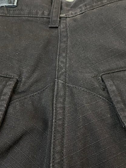 【中古品】【メンズ】 U.S.ARMY ユーエスアーミー BDU PANTS SP0100-97-D-CB10 カーゴパンツ フィールドパンツ 90S 157-260606-kt-09-min サイズ：XS カラー：ブラック 万代Net店