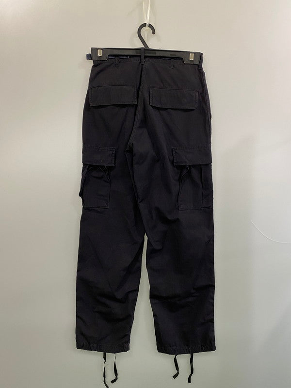 【中古品】【メンズ】 U.S.ARMY ユーエスアーミー BDU PANTS SP0100-97-D-CB10 カーゴパンツ フィールドパンツ 90S 157-260606-kt-09-min サイズ：XS カラー：ブラック 万代Net店