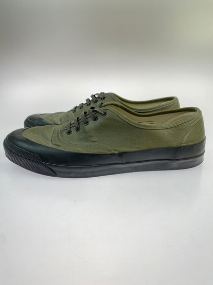 【中古品】【メンズ】 PEANUTS & CO ピーナッツアンドカンパニー × ADDICT CLOTHES アディクトクローズ WAXED COTTON P-DECK SHOES ワックスコットン デッキシューズ スニーカー メンズ 162-260524-em-13-min サイズ：10 カラー：カーキグリーン 万代Net店
