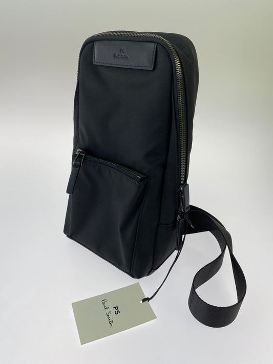 【中古品】【メンズ/レディース】 PS PAUL SMITH ポール・スミス ワンショルダー バッグ 肩掛け カバン 鞄 188-260524-em-57-min カラー：ブラック 万代Net店