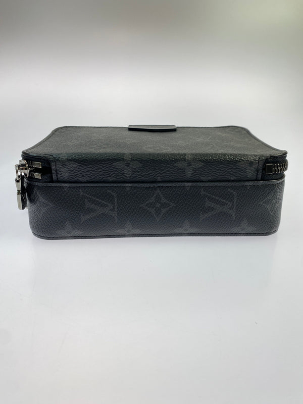 【中古品】【メンズ】 LOUIS VUITTON ルイ・ヴィトン M81260 モノグラム エクリプス アルファ・ウェアラブル ショルダーバッグ 179-260530-KS-11-min カラー：ブラック 万代Net店