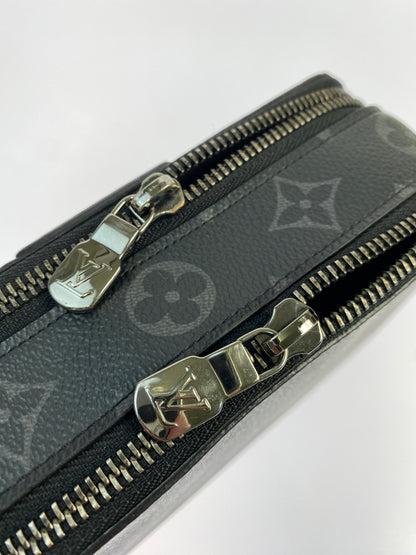 【中古品】【メンズ】 LOUIS VUITTON ルイ・ヴィトン M81260 モノグラム エクリプス アルファ・ウェアラブル ショルダーバッグ 179-260530-KS-11-min カラー：ブラック 万代Net店