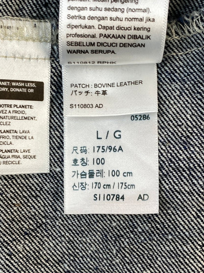 【中古品】【メンズ】 LEVI'S リーバイス TYPE 1 TRUCKER JACKET A3174-0002 タイプ 1 トラッカージャケット デニムジャケット ライトアウター 147-260529-yn-06-min サイズ：L カラー：インディゴ 万代Net店