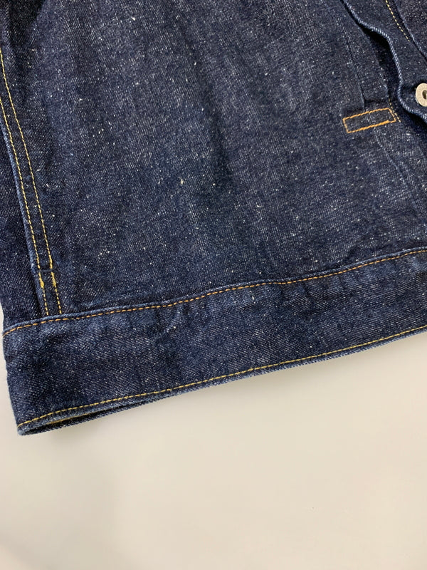 【中古品】【メンズ】 LEVI'S リーバイス TYPE 1 TRUCKER JACKET A3174-0002 タイプ 1 トラッカージャケット デニムジャケット ライトアウター 147-260529-yn-06-min サイズ：L カラー：インディゴ 万代Net店
