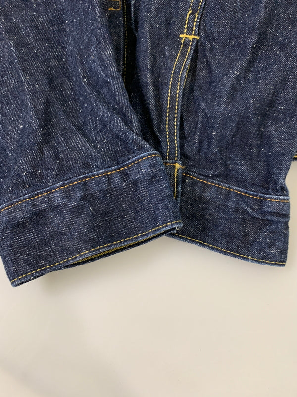 【中古品】【メンズ】 LEVI'S リーバイス TYPE 1 TRUCKER JACKET A3174-0002 タイプ 1 トラッカージャケット デニムジャケット ライトアウター 147-260529-yn-06-min サイズ：L カラー：インディゴ 万代Net店