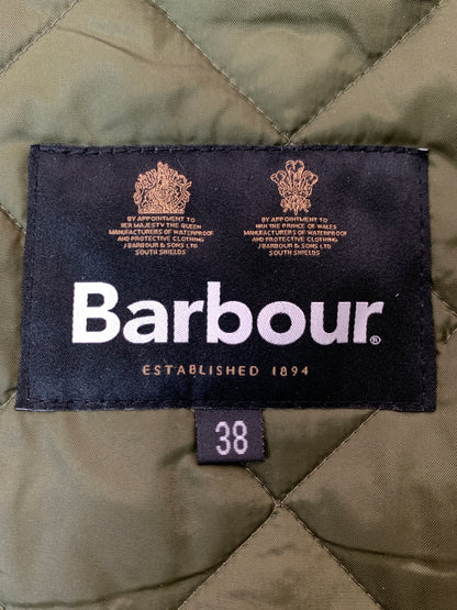 【中古美品】【メンズ】 BARBOUR バーブァー TRANSPORT QUILTED JACKET 242MQU1796 トランスポート キルティング ジャケット アウター 144-260526-jt-15-min サイズ：38 カラー：オリーブ 万代Net店