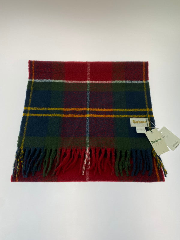 【中古品】【メンズ/レディース】 BARBOUR バブアー DEANNA TARTANCHECK MUFFLER ディアナ タータンチェック マフラー 187-260524-em-54-min カラー：マルチカラー 万代Net店