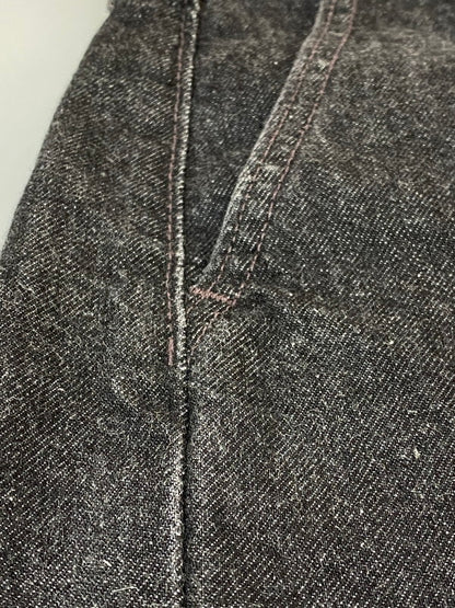 【中古品】【メンズ】 FENG CHEN WANG × LEVI'S フェン・チェン・ワン リーバイス DENIM PANT デニムパンツ 刺繍 153-260606-kt-10-min サイズ：W31 カラー：ブラック 万代Net店