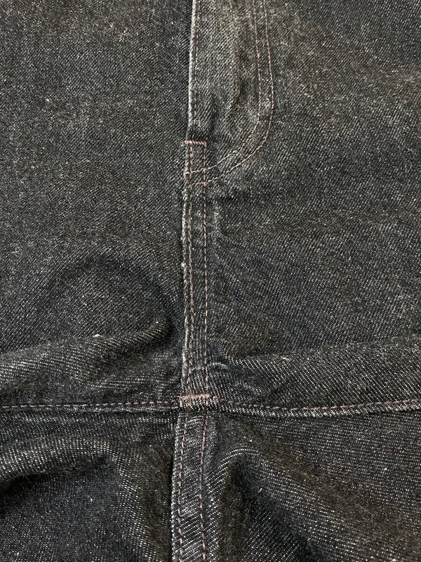 【中古品】【メンズ】 FENG CHEN WANG × LEVI'S フェン・チェン・ワン リーバイス DENIM PANT デニムパンツ 刺繍 153-260606-kt-10-min サイズ：W31 カラー：ブラック 万代Net店