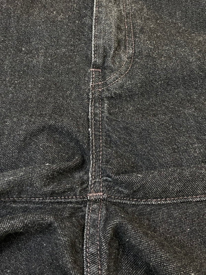 【中古品】【メンズ】 FENG CHEN WANG × LEVI'S フェン・チェン・ワン リーバイス DENIM PANT デニムパンツ 刺繍 153-260606-kt-10-min サイズ：W31 カラー：ブラック 万代Net店