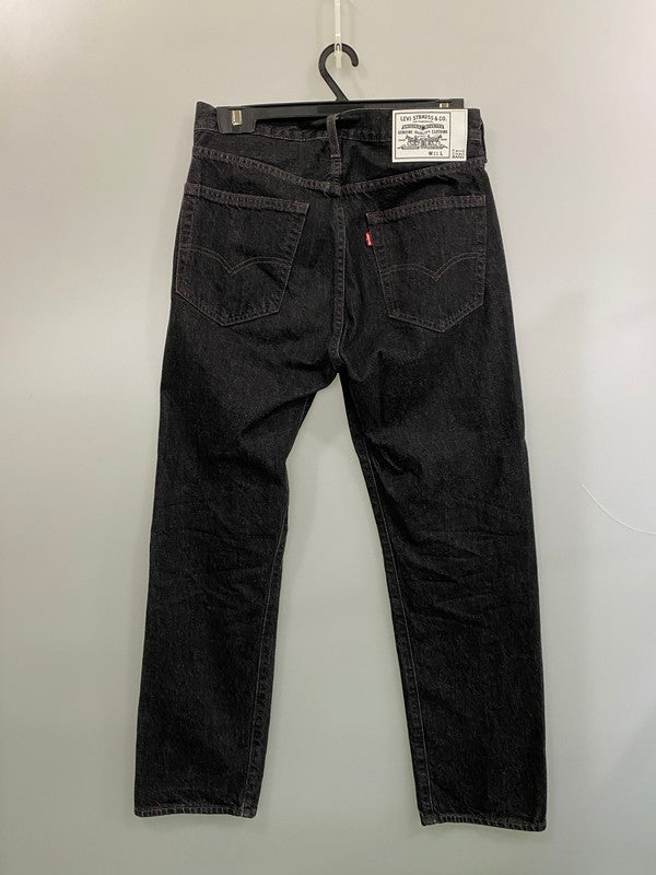【中古品】【メンズ】 FENG CHEN WANG × LEVI'S フェン・チェン・ワン リーバイス DENIM PANT デニムパンツ 刺繍 153-260606-kt-10-min サイズ：W31 カラー：ブラック 万代Net店