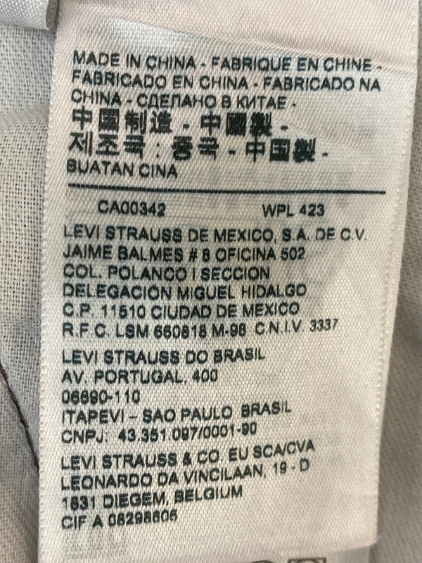 【中古品】【メンズ】 FENG CHEN WANG × LEVI'S フェン・チェン・ワン リーバイス DENIM PANT デニムパンツ 刺繍 153-260606-kt-10-min サイズ：W31 カラー：ブラック 万代Net店