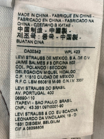 【中古品】【メンズ】 FENG CHEN WANG × LEVI'S フェン・チェン・ワン リーバイス DENIM PANT デニムパンツ 刺繍 153-260606-kt-10-min サイズ：W31 カラー：ブラック 万代Net店