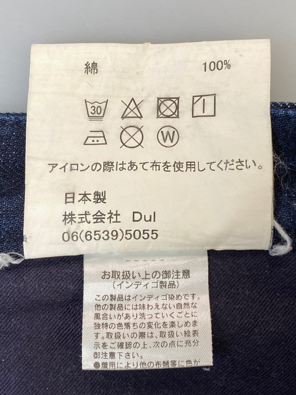 【中古品】【メンズ】 DULCAMARA ドゥルカマラ DENIM PANT デニムパンツ ジーンズ 151-260606-kt-08-min サイズ：1 カラー：インディゴ 万代Net店