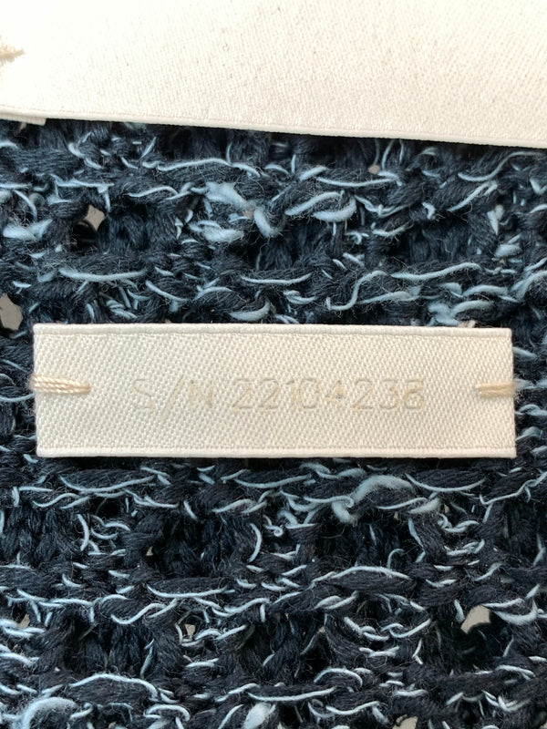 【中古品】【メンズ】 YOKE ヨーク MESHED KNIT CREWNECK YK22SS0346S メッシュニットクルーネック トップス 140-260529-yn-19-min サイズ：3 カラー：ネイビー 万代Net店