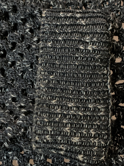 【中古品】【メンズ】 YOKE ヨーク MESHED KNIT CREWNECK YK22SS0346S メッシュニットクルーネック トップス 140-260529-yn-19-min サイズ：3 カラー：ネイビー 万代Net店
