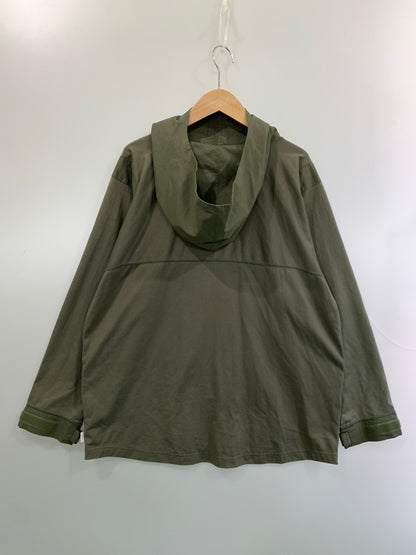 【中古品】【メンズ】 WTAPS ダブルタップス DRAG-ON TEE 181ATDT-CSM08 ハーフジッププルオーバー アノラックパーカー ライトアウター 142-260529-yn-20-min サイズ：03 カラー：オリーブグリーン 万代Net店