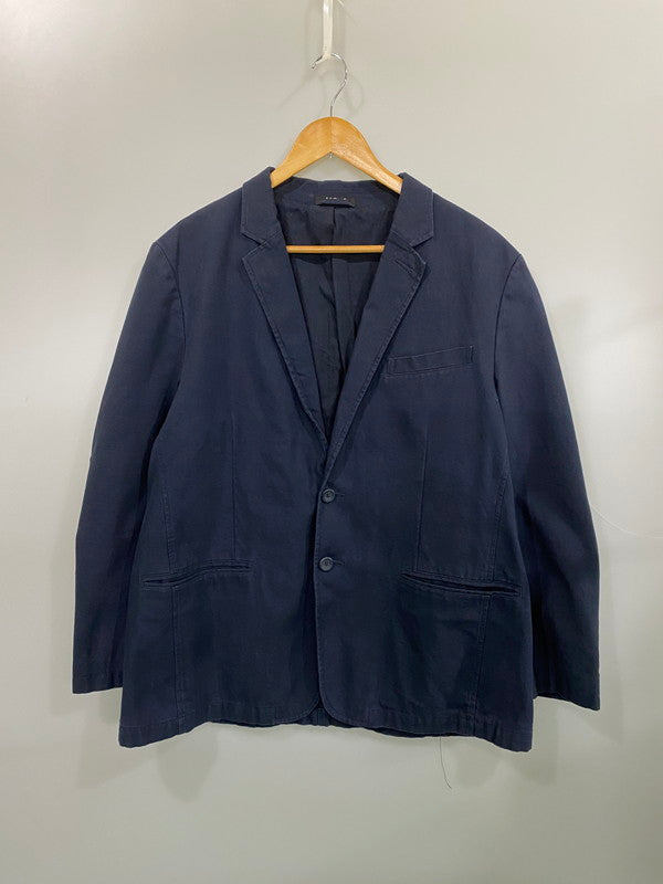 【中古品】【メンズ】 L.L.BEAN エルエルビーン TAILORED JACKET テーラードジャケット アウター 144-260605-kt-01-min サイズ：48 カラー：ネイビー 万代Net店