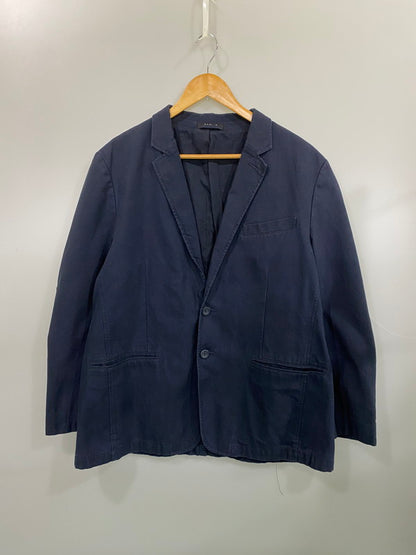 【中古品】【メンズ】 L.L.BEAN エルエルビーン TAILORED JACKET テーラードジャケット アウター 144-260605-kt-01-min サイズ：48 カラー：ネイビー 万代Net店