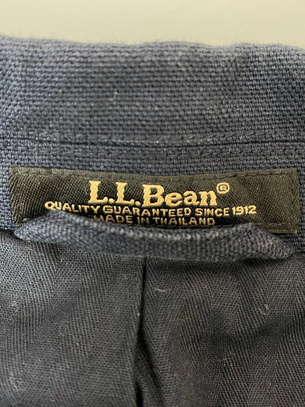 【中古品】【メンズ】 L.L.BEAN エルエルビーン TAILORED JACKET テーラードジャケット アウター 144-260605-kt-01-min サイズ：48 カラー：ネイビー 万代Net店