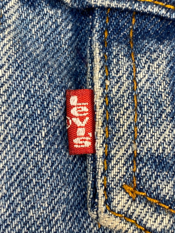【中古品】【メンズ】 LEVI'S リーバイス 80-90's DENIM JACKET 70506 80-90年代 デニムジャケット ライトアウター 146-260529-yn-05-min サイズ：44 カラー：ライトインディゴ 万代Net店